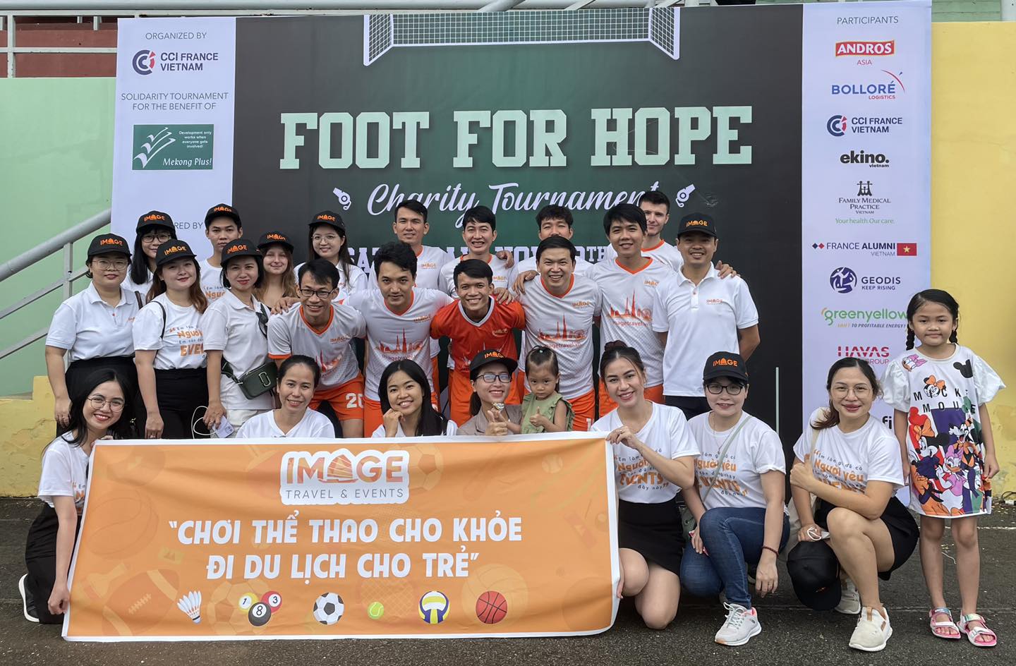 Image Travel a remporté le tournoi Foot for Hope 2022 organisé par CCIFV