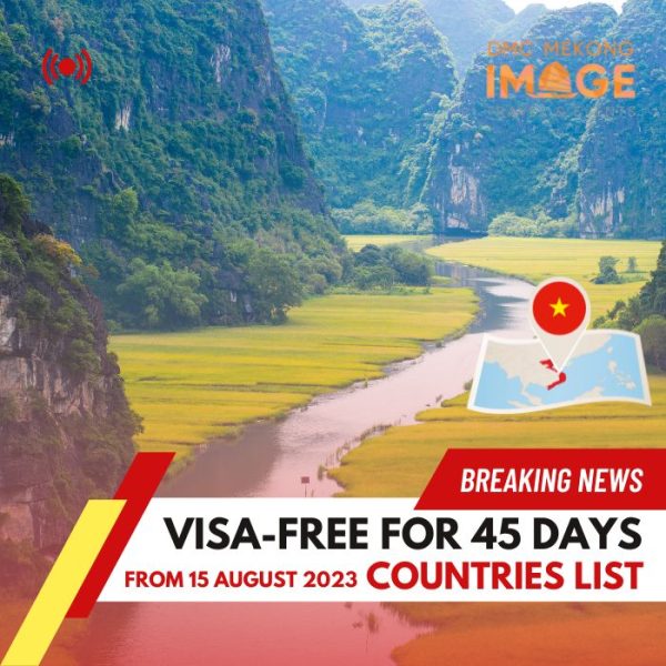 Liste des pays : visa VIetnam gratuit