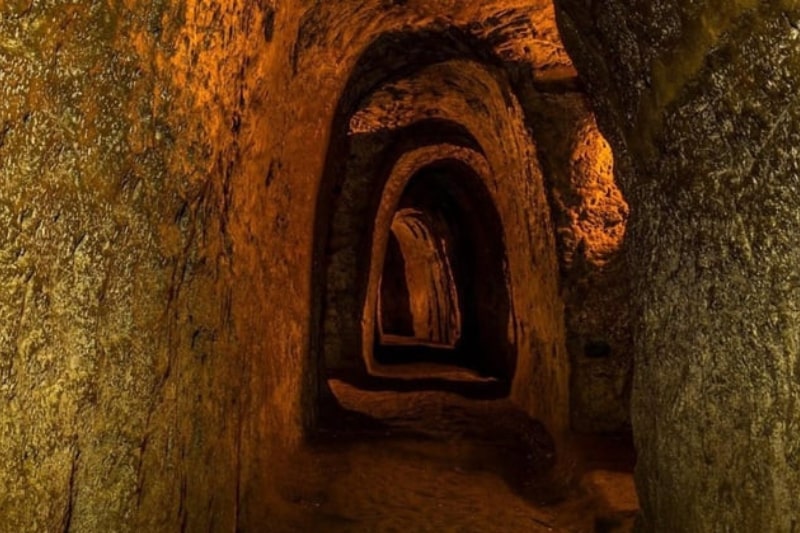 Ville souterraine tunnel