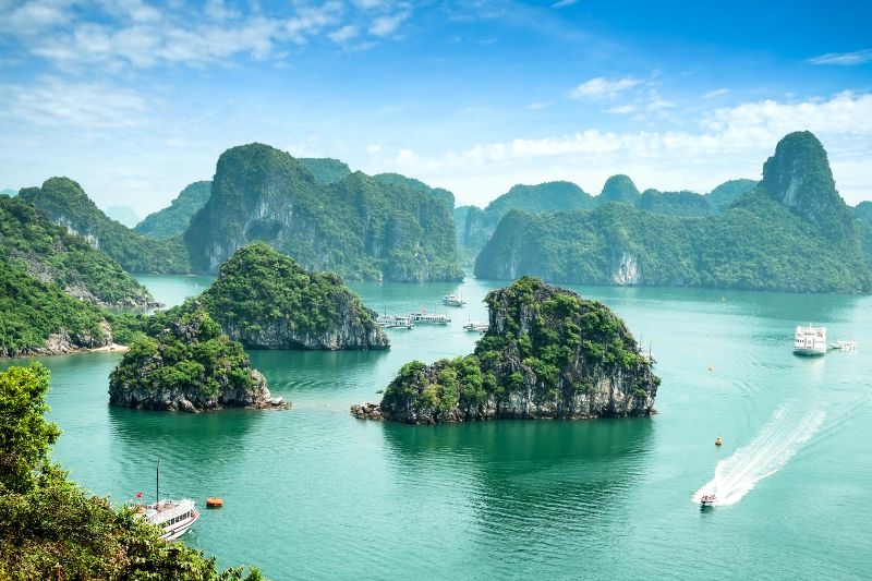 la baie d'halong - voyage incentive au Vietnam