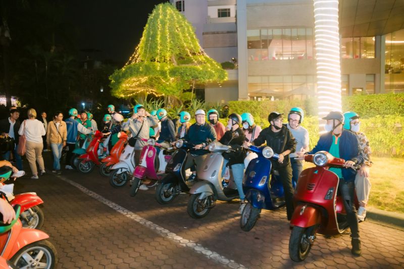 excursion en vespa à Hanoi