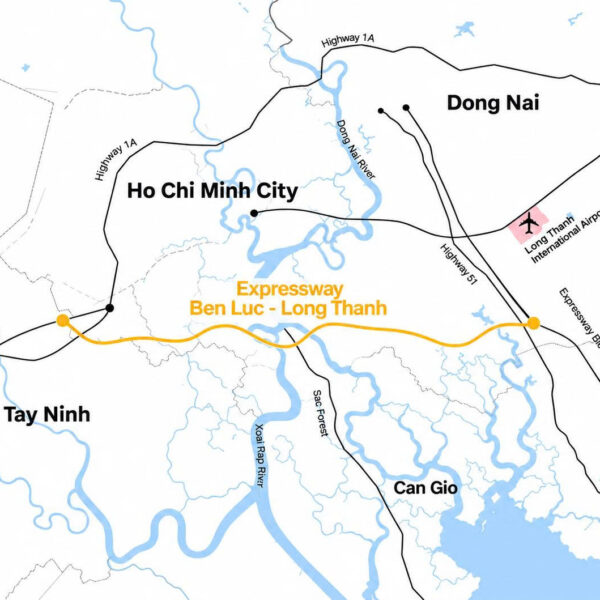 autoroute Ben Luc - Long Thanh